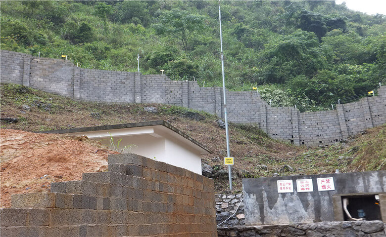 武器炸彈庫電子圍欄案例圖片